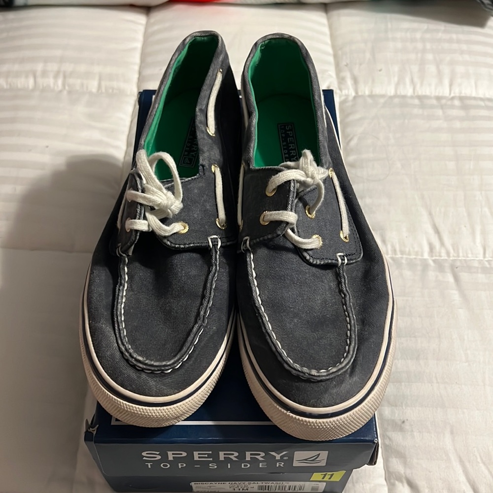 Sperry Top-Sider Biscayne Navy Saltwash
